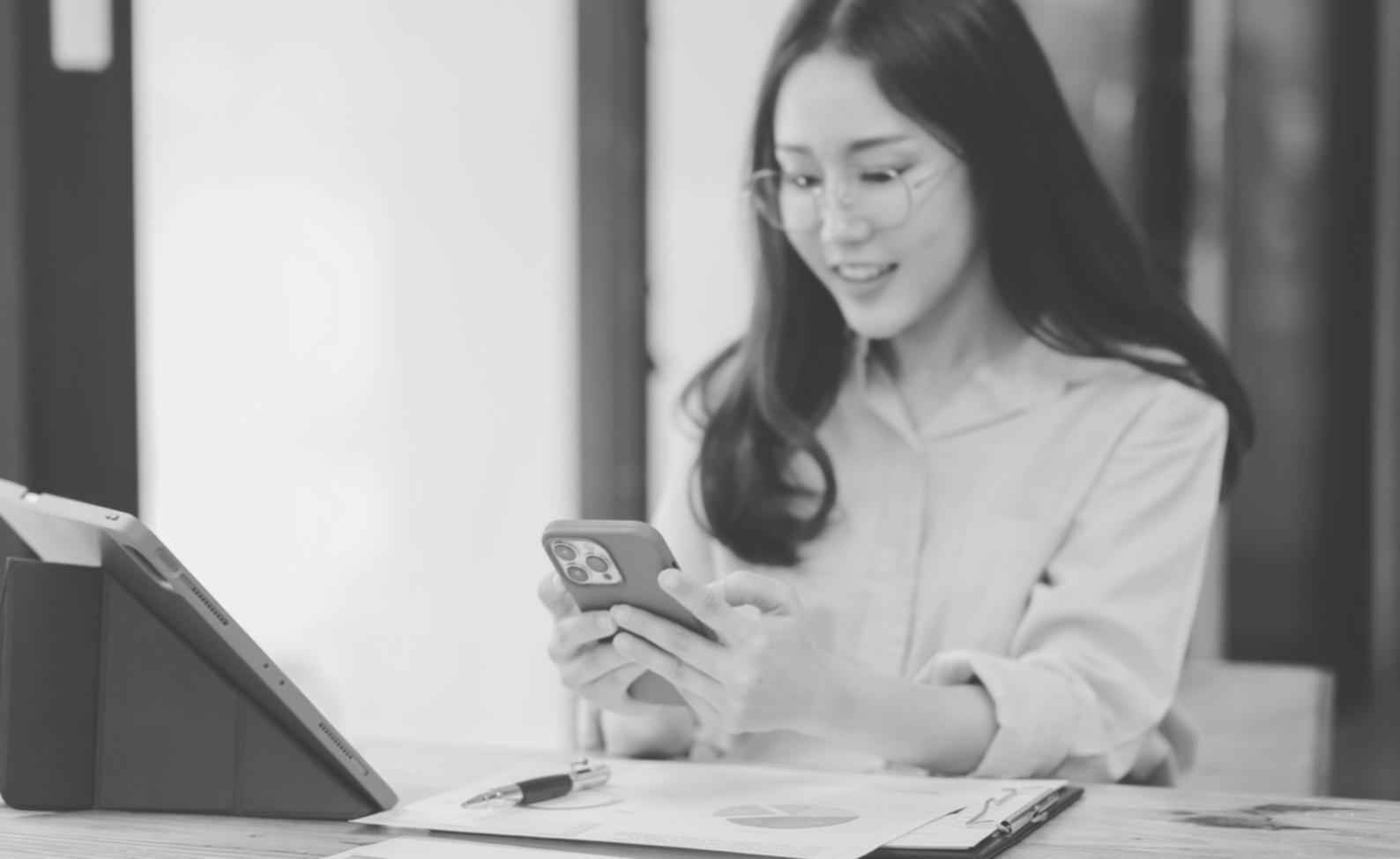 Business professionals collaborating on strategic planning